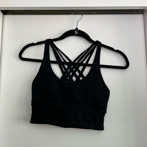 Black Lululemon Sports Bra
